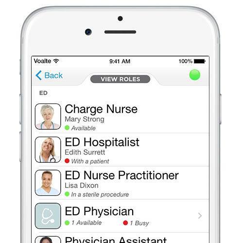 Healthcare communication platform for nurse and physician collaboration